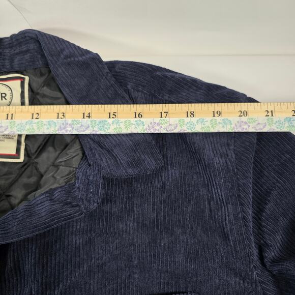 Stitches & Rivets Denim Company S/R Men’s L Corduroy Jacket quilted shacket - Picture 10 of 13
